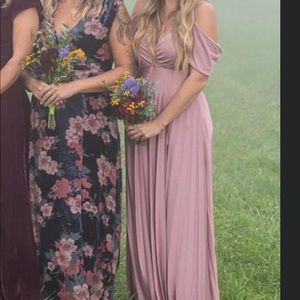 Mauve lavender dress